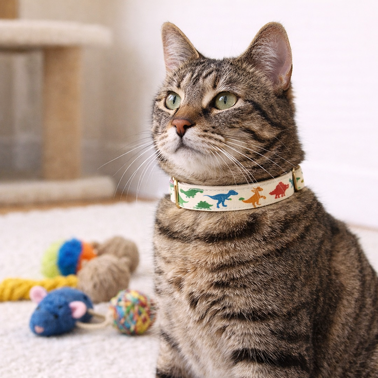 Dino Adjustable Collar