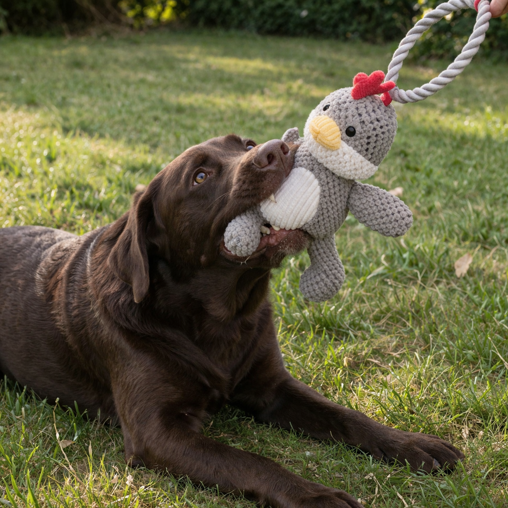 ECO Plush Dog Toy